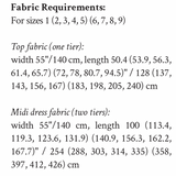 Cloud Dress - PDF Sewing Pattern