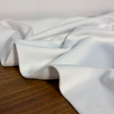 Cotton Interlock Jersey Fabric In White