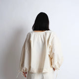 ZERO WASTE - Bow Top Hack(add on to cropped shirt) - PDF Sewing Pattern