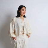 ZERO WASTE - Bow Top Hack(add on to cropped shirt) - PDF Sewing Pattern