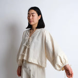 ZERO WASTE - Bow Top Hack(add on to cropped shirt) - PDF Sewing Pattern