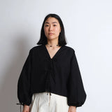 ZERO WASTE - Bow Top Hack(add on to cropped shirt) - PDF Sewing Pattern