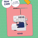 Brother 4234D - Overlocker Machine