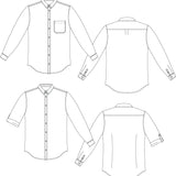 Fairfield Button up - PDF Sewing Pattern