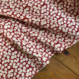 Geneva Red Flannel - Cotton Fabric