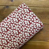 Geneva Red Flannel - Cotton Fabric