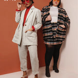 Buy The Heather Blazer sewing pattern from Friday Pattern Company.