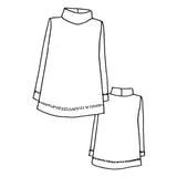 Tessuti Fabrics - Hazelwood Top - Paper Sewing Pattern