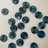 Teal Swirl Buttons
