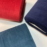 Red 4.5 Wale Corduroy - Cotton Fabric - Oeko-Tex Standard 100