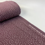 Mauve Sprinkles - Jersey Fabric - Oeko-Tex-Standard 100 Certified