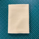 60cm Remnant - Sherbert Lemon Linen Fabric