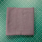 75cm Remnant - Pewter Cotton Ramie Fabric