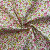 Pink Spring Ditsy -  Cotton Fabric - Oeko-Tex Standard 100