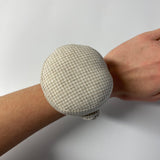 Sandy Check Wrist Pin Cushion
