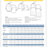 Closet Core - Jenna Shirt & Shirtdress - Paper Sewing Pattern