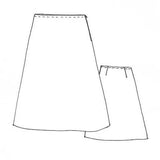 Tessuti Fabrics - Libby A-Line Skirt - Paper Sewing Pattern