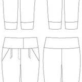 Lazo Trousers - PDF Sewing Pattern