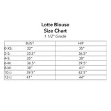 Anna Allen - Lotte Blouse - PDF Sewing Pattern