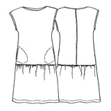 Tessuti Fabrics - Mattea Top & Dress - Sewing Pattern