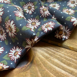 Marvella Navy Flannel - Cotton Fabric