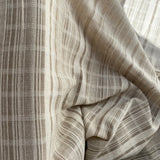 Natural Woven Stitch - Cotton Linen Fabric