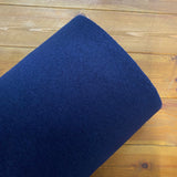 Boiled Wool Fabric - Navy