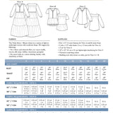 Closet Core - Nicks Dress & Blouse - Paper Sewing Pattern