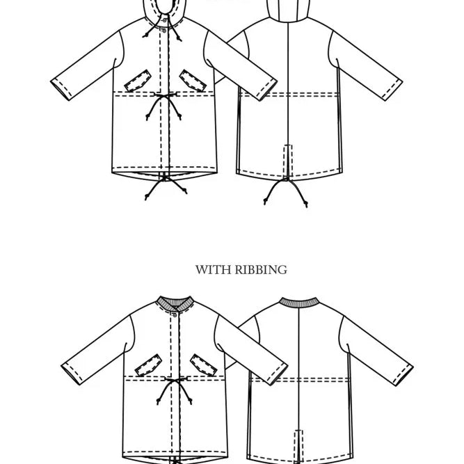 Merchant and Mills - The TN34 Parka - Sewing Pattern