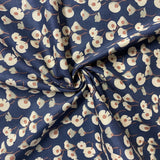 Lily Navy - Cotton Fabric