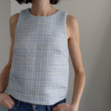 Atelier 27 - Augustin Jacquard Glacier - Cotton Polyester Fabric