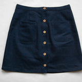 Anna Allen - Denim Button Up Skirt - PDF Sewing Pattern