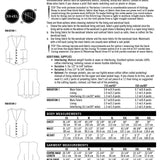 Belvedere Waistcoat - PDF Sewing Pattern