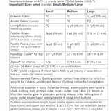 Noodlehead - Plover Pouch - Paper Sewing Pattern