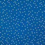 Teal Polka Dot - Viscose Fabric