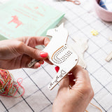 Cotton Clara - Dala Horses Embroidery Board Kit