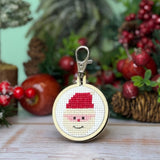 The Crafty Kit Company - Santa Mini Matchbox Christmas Cross Stitch Kit