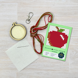 The Crafty Kit Company - 'You're The Apple Of My Eye' Mini Matchbox Cross Stitch Kit