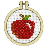 The Crafty Kit Company - 'You're The Apple Of My Eye' Mini Matchbox Cross Stitch Kit