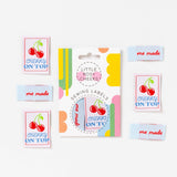 Little Rosy Cheeks - CHERRY ON TOP - Sewing Labels Tags