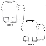 Tessuti Fabrics - Amara Vest - Paper Sewing Pattern