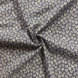 Leafy Navy - Cotton Fabric