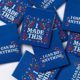 Little Rosy Cheeks - I MADE THIS - I CAN DO ANYTHING 2.0 Sewing Labels Tags