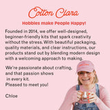 Cotton Clara - Embroidery Starter Kit Sewing Tin