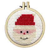 The Crafty Kit Company - Santa Mini Matchbox Christmas Cross Stitch Kit