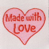 Little Rosy Cheeks - MADE WITH LOVE - Sewing Labels Tags