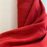 Bedford Washed Linen - Red
