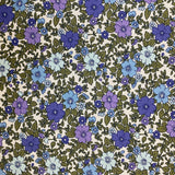 Blue Cottage Poplin - Cotton Fabric - Oeko-Tex Standard 100