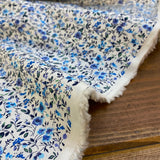 Blue Petite Bloom - Cotton Fabric