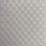 White Broderie Anglaise - Cotton Fabric
